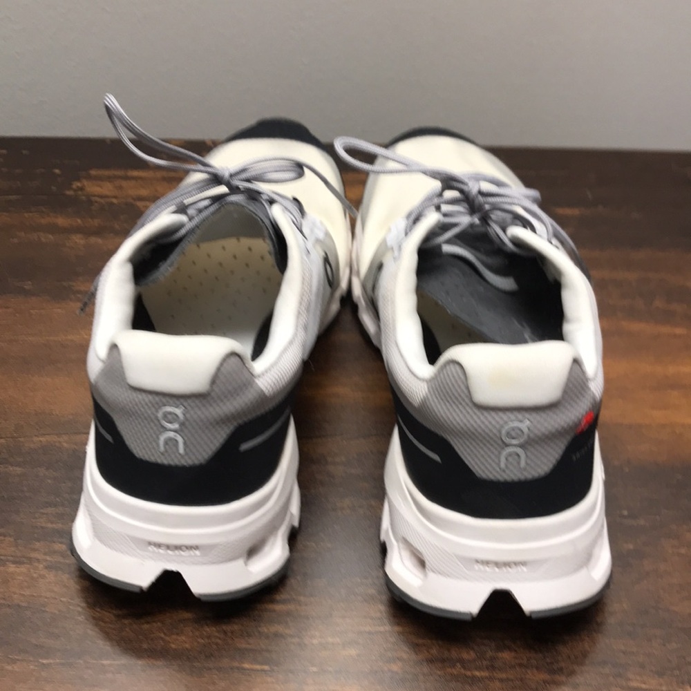 On Running Women's White and Gray Trail Running Shoes - Picture 3 of 11